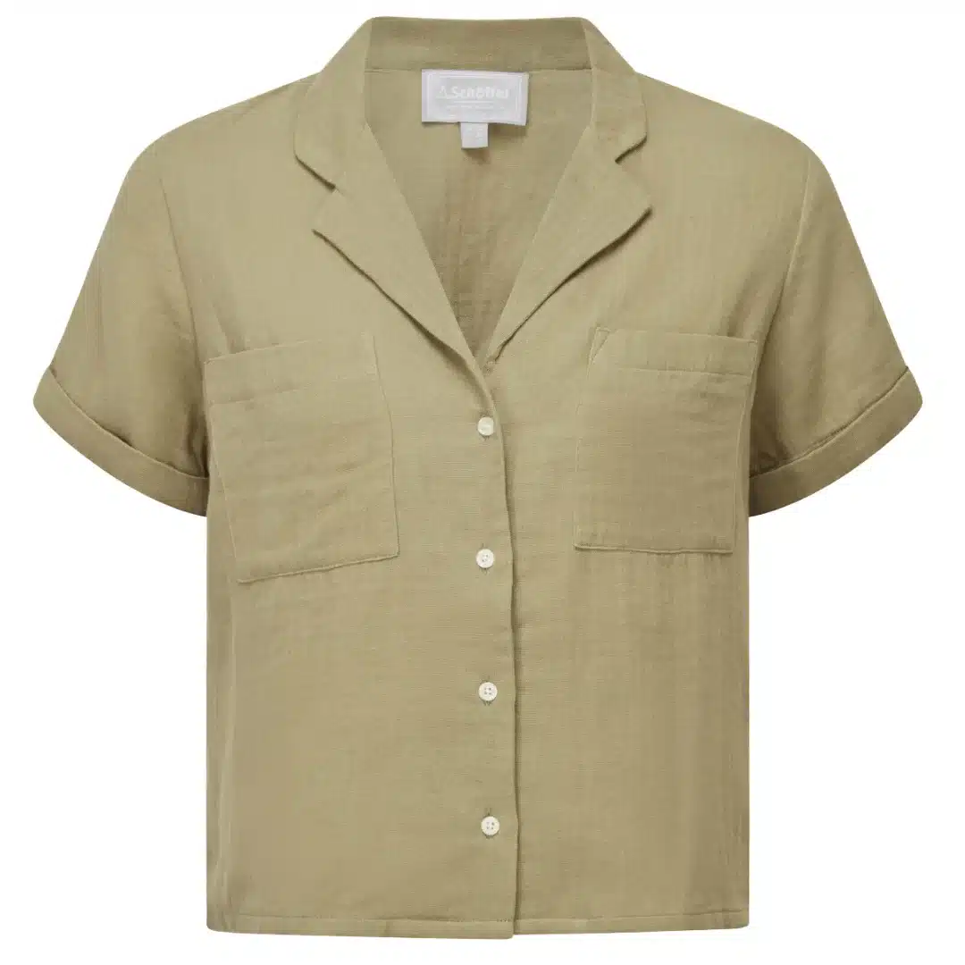 Schoffel Ladies Summerfield Shirt Light Khaki Green