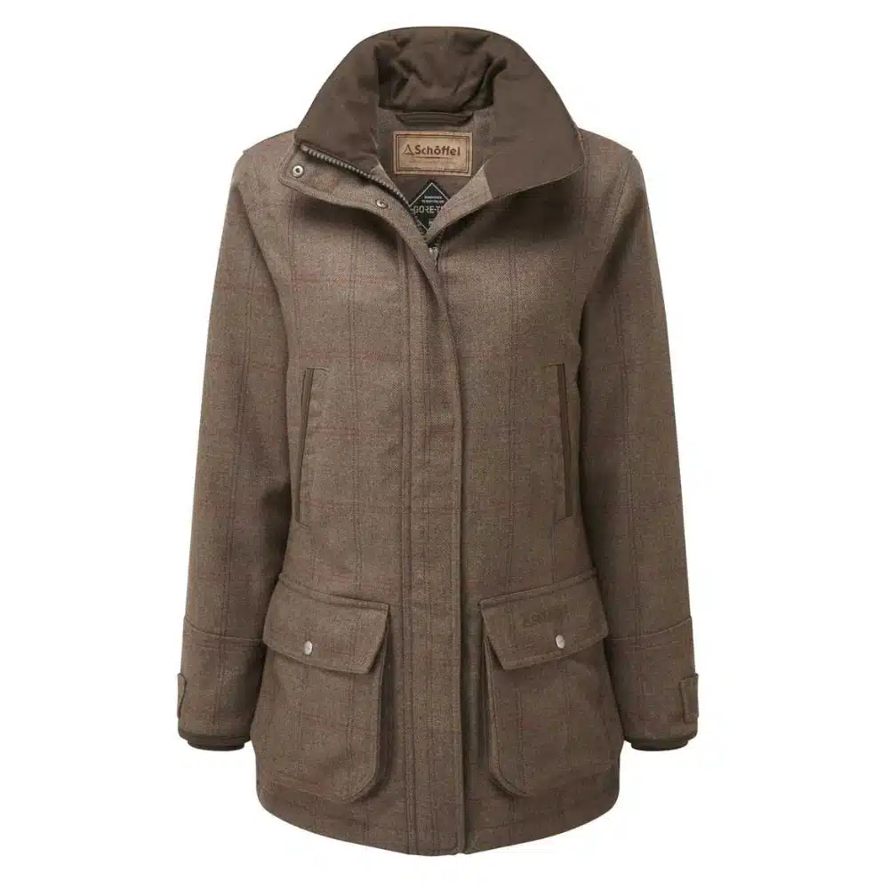 Schoffel Ladies Ptarmigan Coat Sussex Tweed