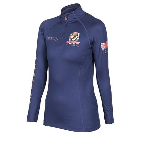Shires Aubrion Team Long Sleeve Base Layer Adults