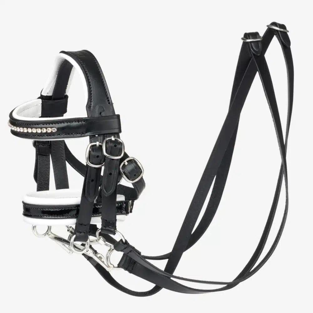 LeMieux Toy Pony Double Bridle Black
