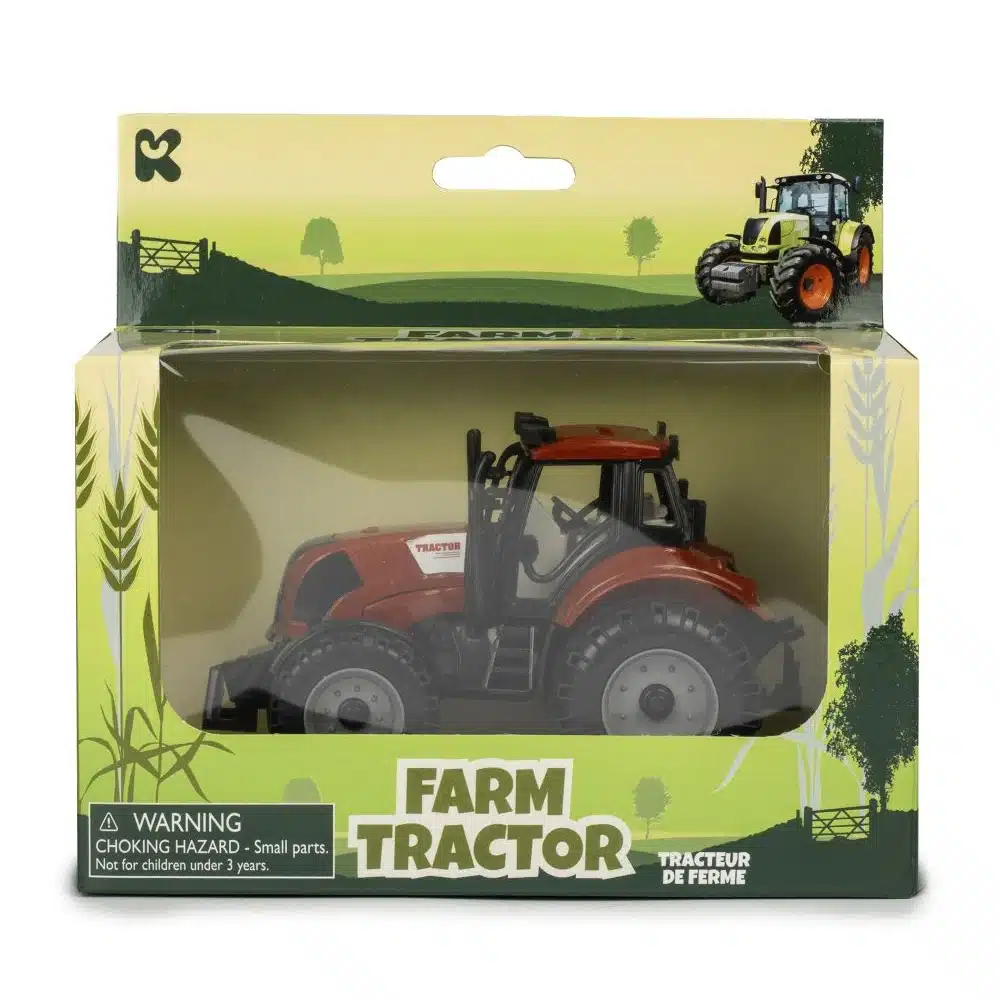 Keycraft Freewheel Plastic Medium Tractor