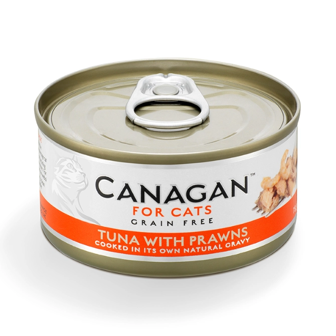 Canagan Cat Food Can Tuna & Prawn 75g