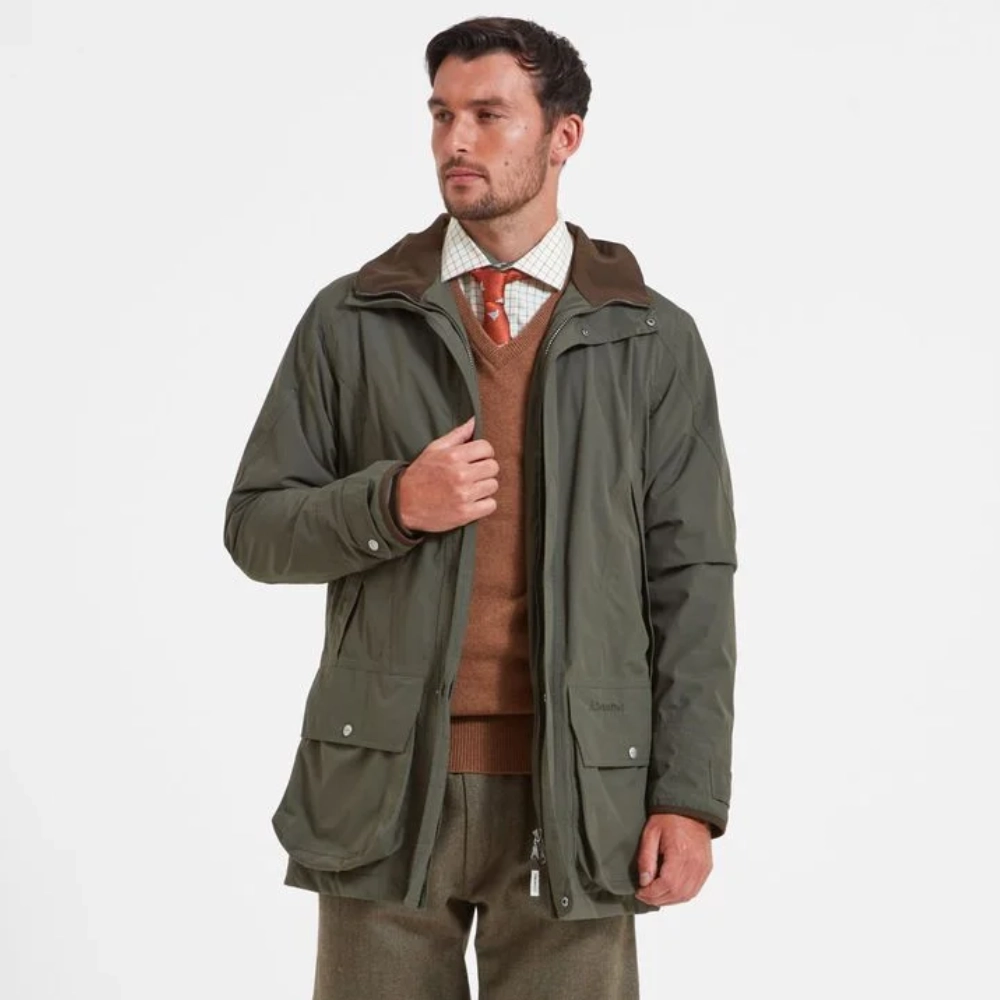 Schoffel Mens Ptarmigan Ultralight II Coat Forest