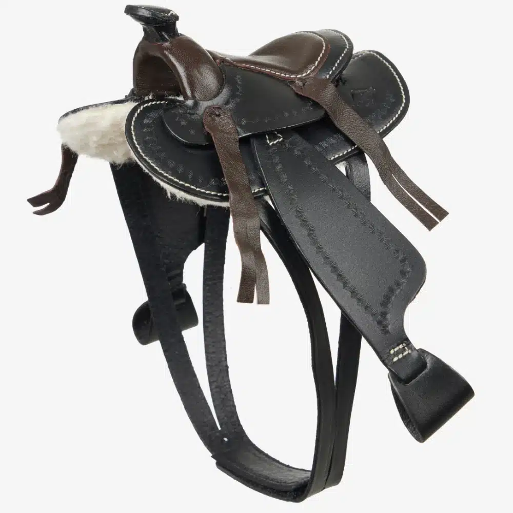 LeMieux Toy Pony Western Saddle Black