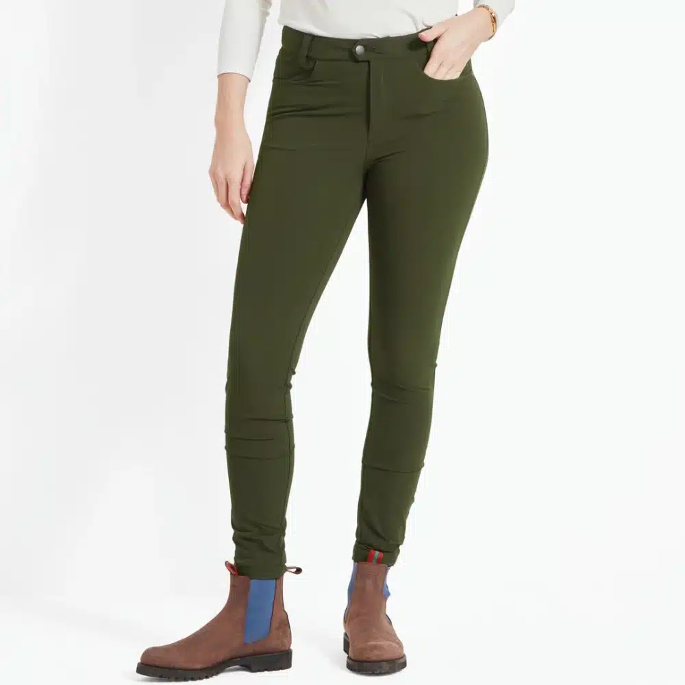 Schoffel Ladies Whitwell Water Repellent Trouser Forest