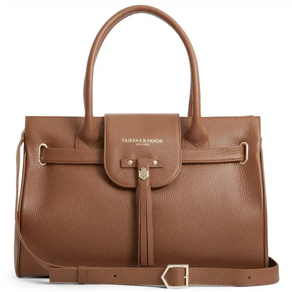 Fairfax & Favor The Windsor Handbag Tan Leather