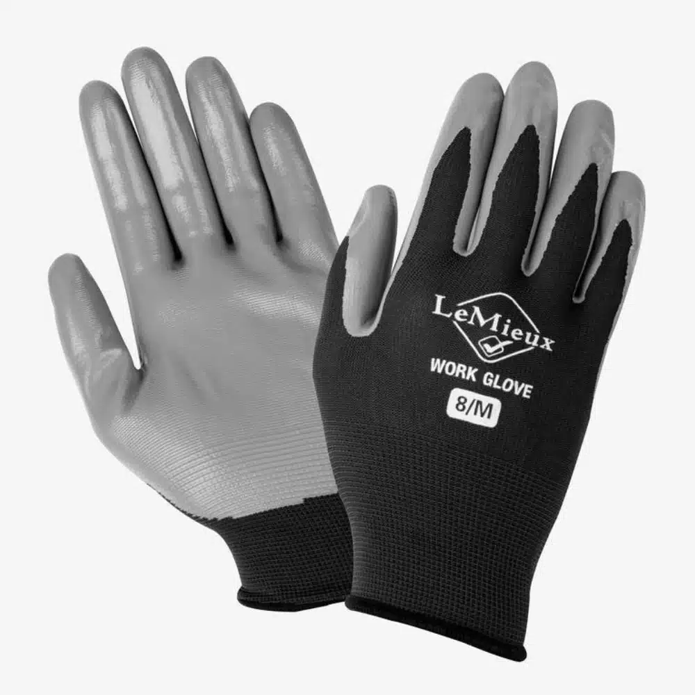 LeMieux Work Gloves Black