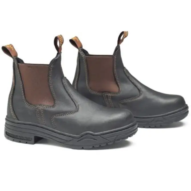 Mountain Horse Protective Jodphur Boots Brown