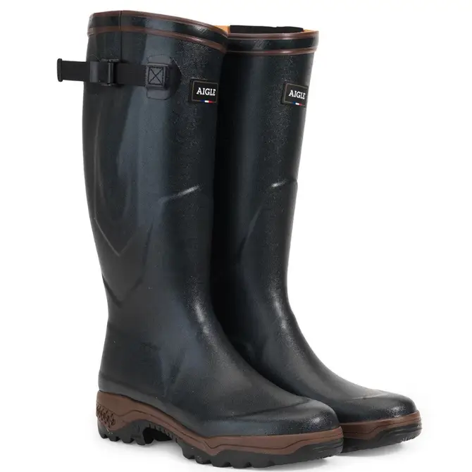 Aigle Parcours 2 Vario Wellington Boot Bronze