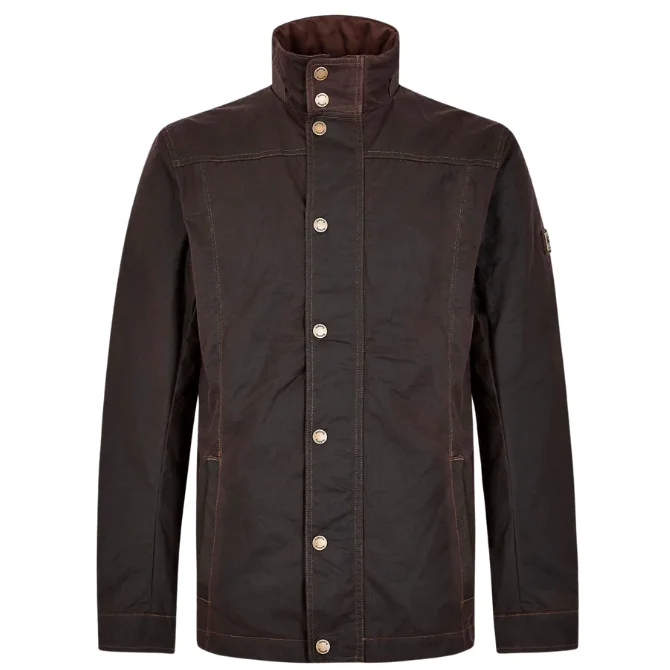 Dubarry Mens Carrickfergus Wax Jacket Java