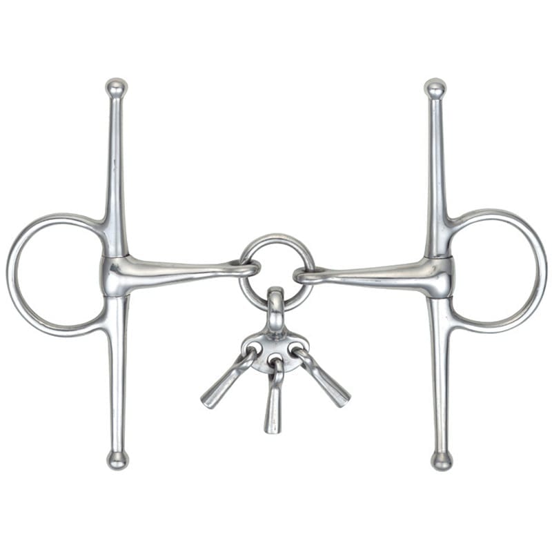 Shires Full Cheek Snaffle Bit with Keys