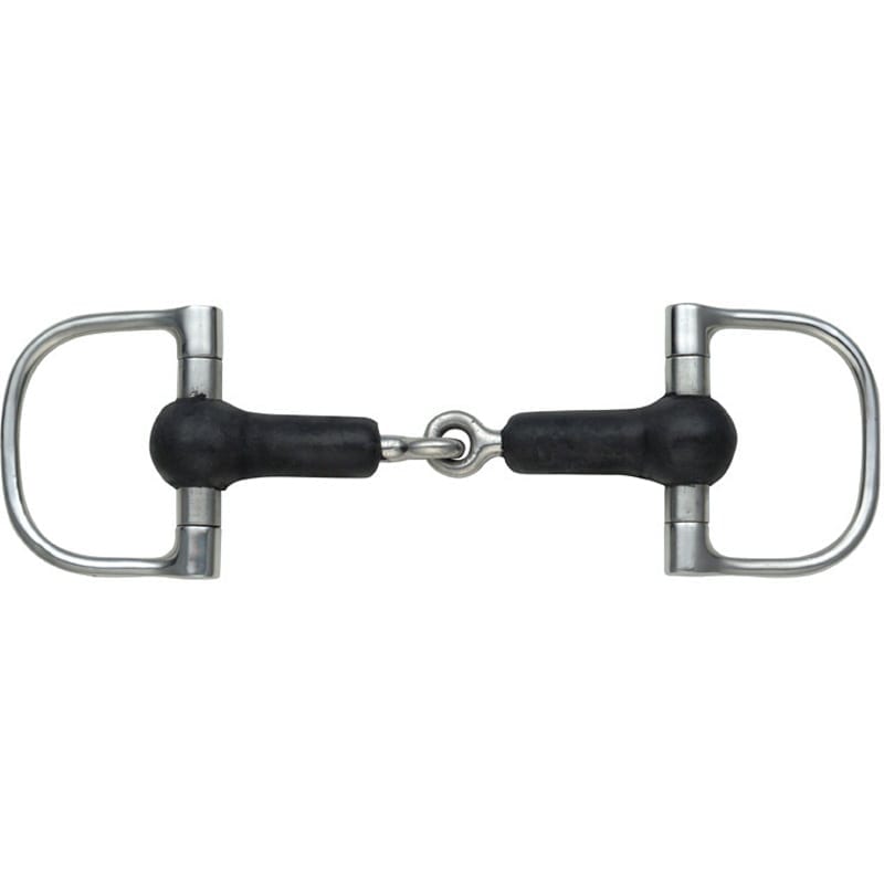 Shires Rubber Jointed Dee Bit
