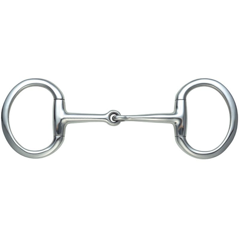 Shires Flat Ring Jointed Eggbut Bit