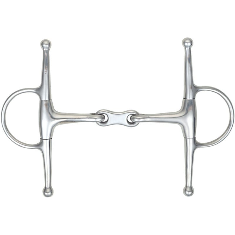 Shires Full Cheek French Link Snaffle Bit