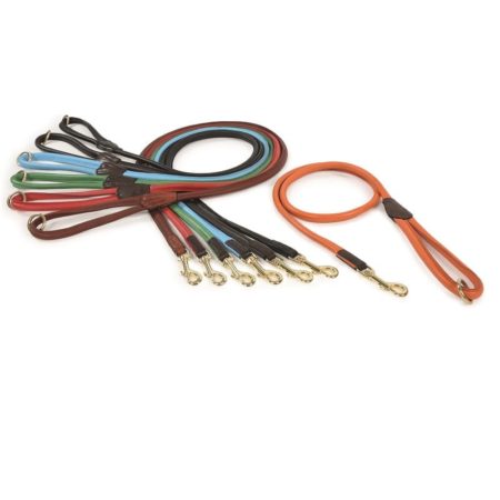 Digby & Fox Rolled Leather Dog Lead