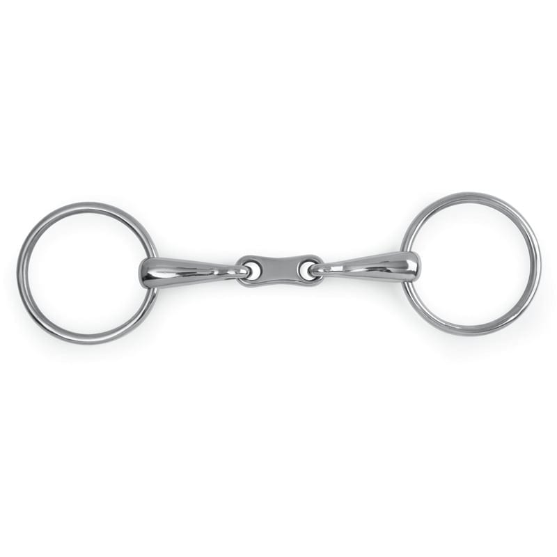 Shires French Link Loose Ring Snaffle Bit