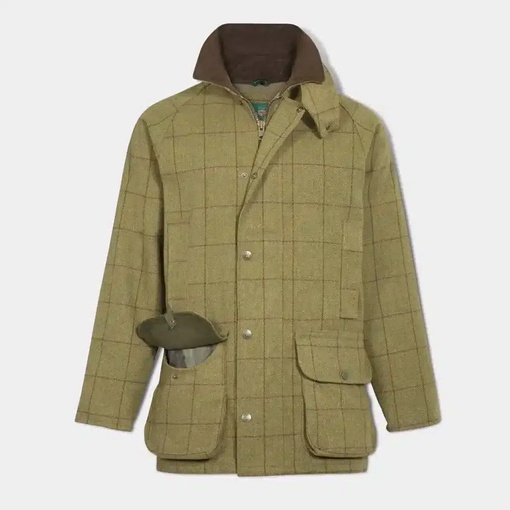 Alan Paine Childrens Rutland Tweed Shooting Coat Lichen