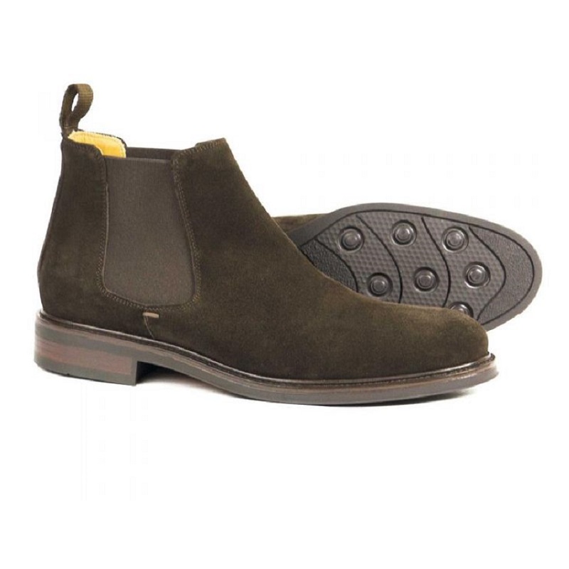 Orca Bay Chalfont Chelsea Boots in Chocolate