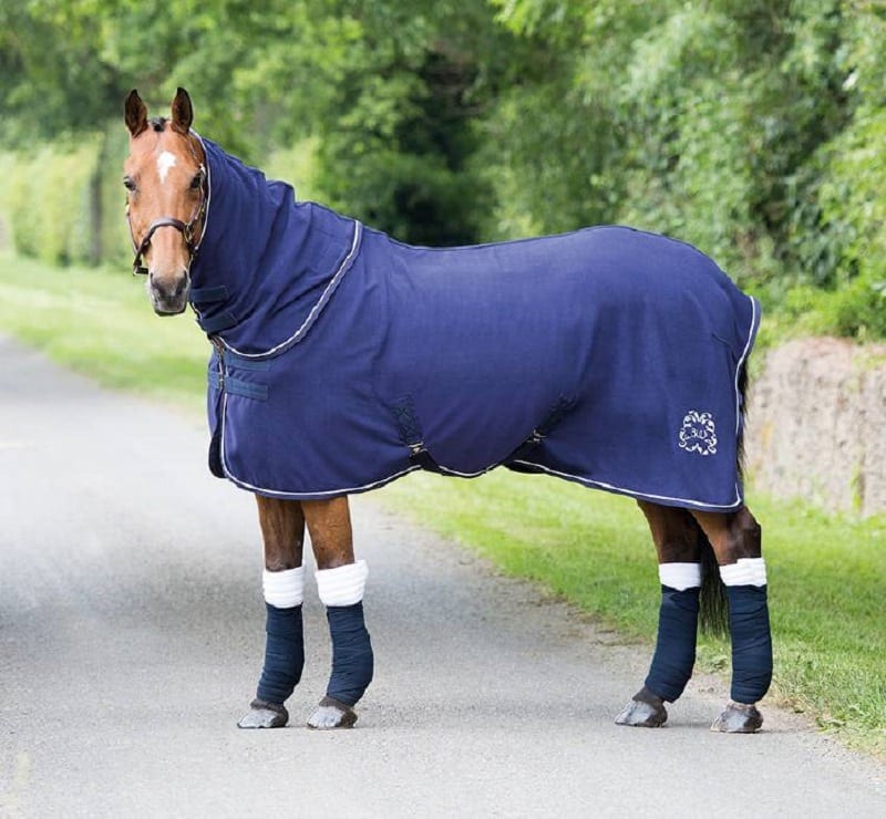 Bridleway Navy Detachable Combo Rug