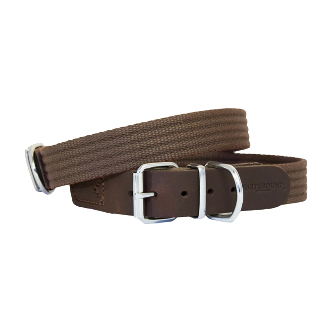 Earthbound Cotton Collar Brown
