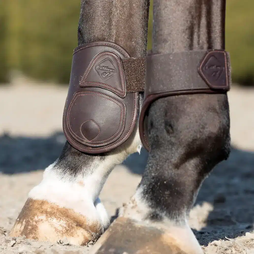 LeMieux Capella Fetlock Boots Brown