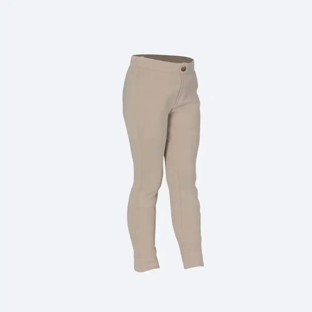 Shires Childrens Wessex Jodphurs Beige