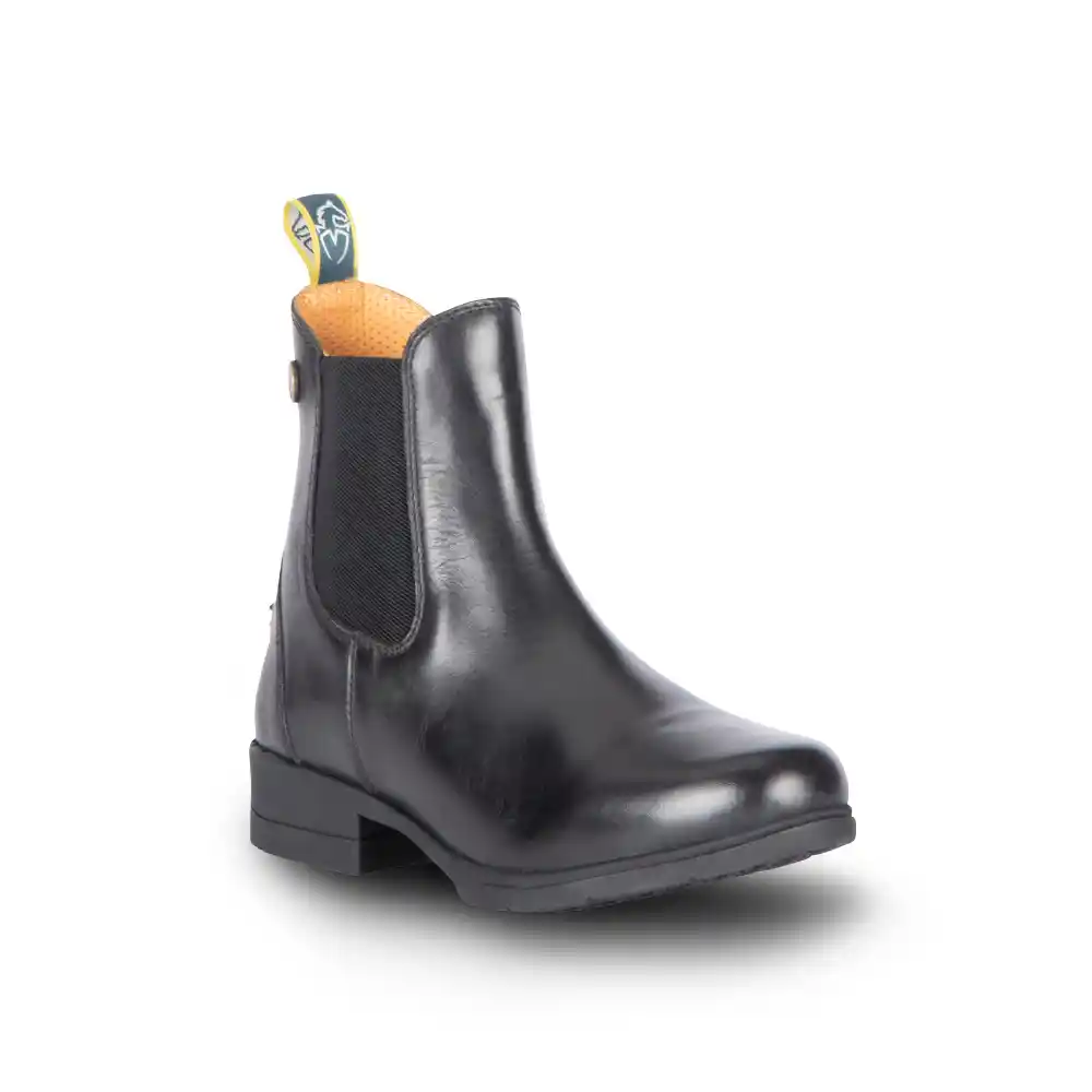 Shires Moretta Adults Lucilla Leather Jodhpur Boots Black
