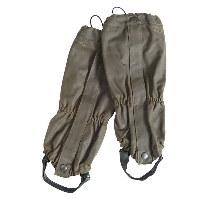 Barbour Wax Cotton Gaiters