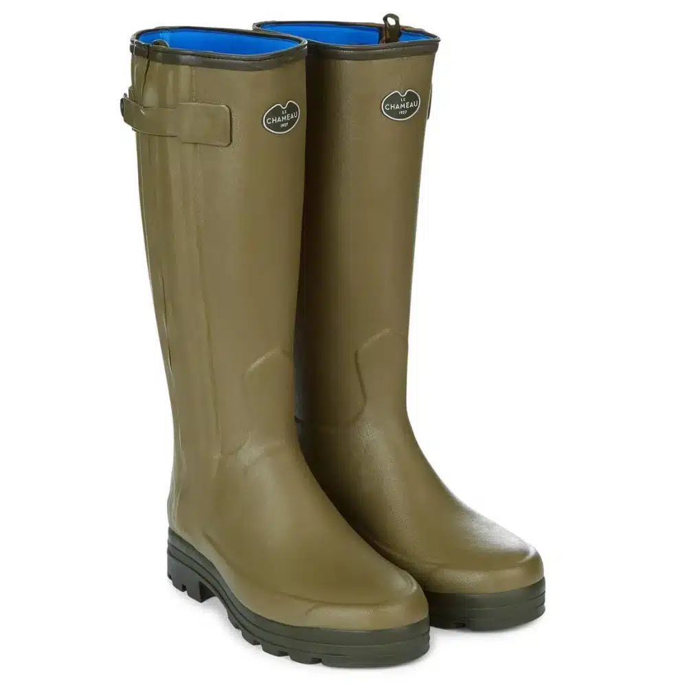 Le Chameau Mens Chasseur Neoprene Lined Wellington Boot