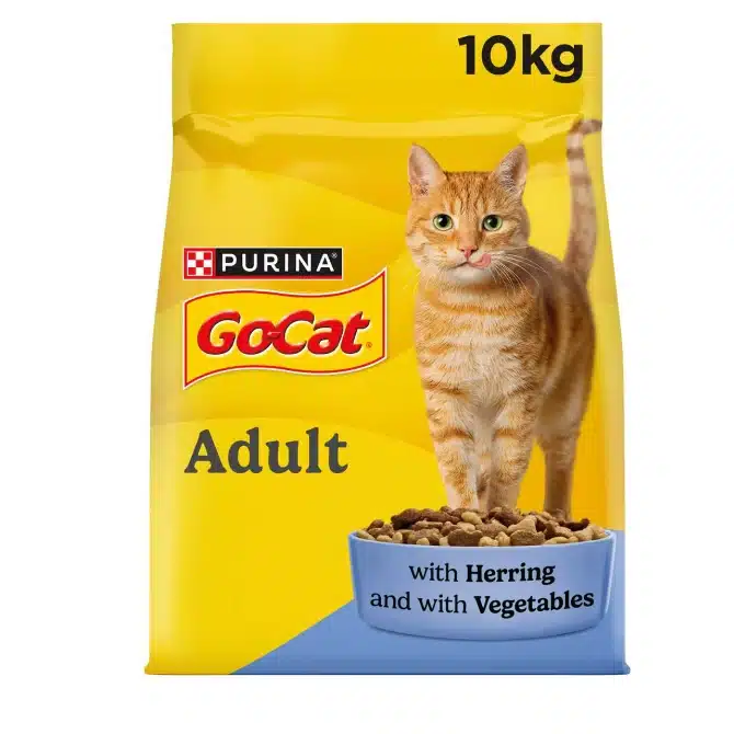 Go Cat Herring & Veg Dry Cat Food 10kg