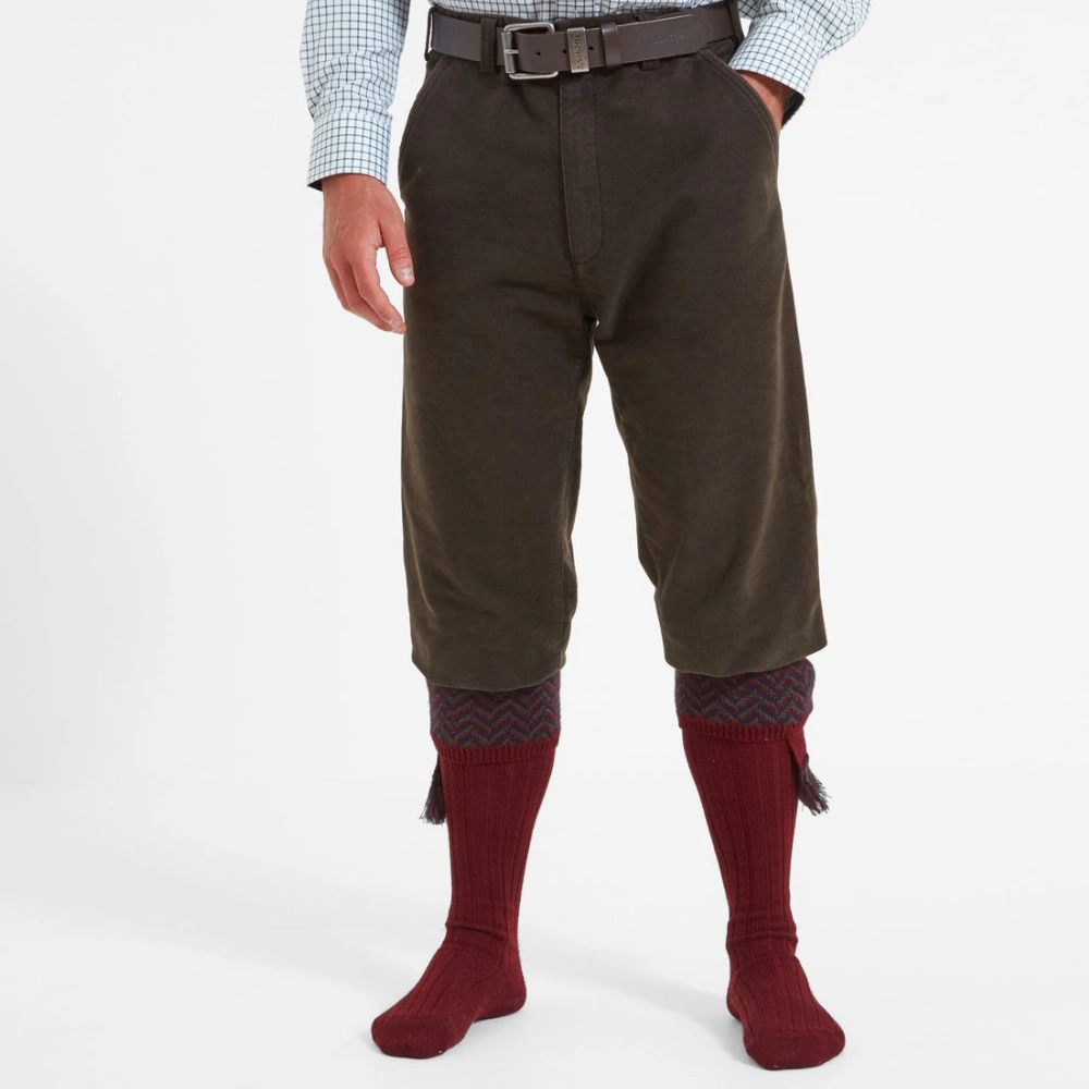 Schoffel Mens Moleskin Breeks Forest