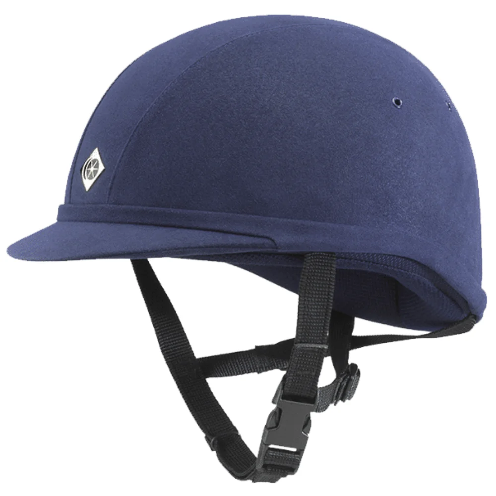 Charles Owen YR8 Riding Hat Navy