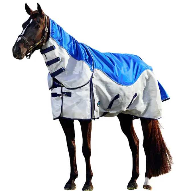Weatherbeeta ComFiTec Duo Shield Detech-A-Neck Fly Rug