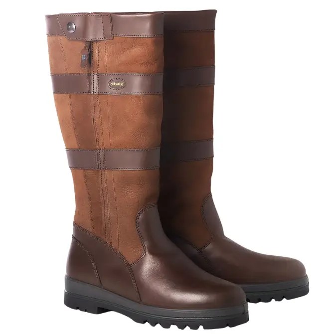 Dubarry Wexford Leather Country Boot Walnut