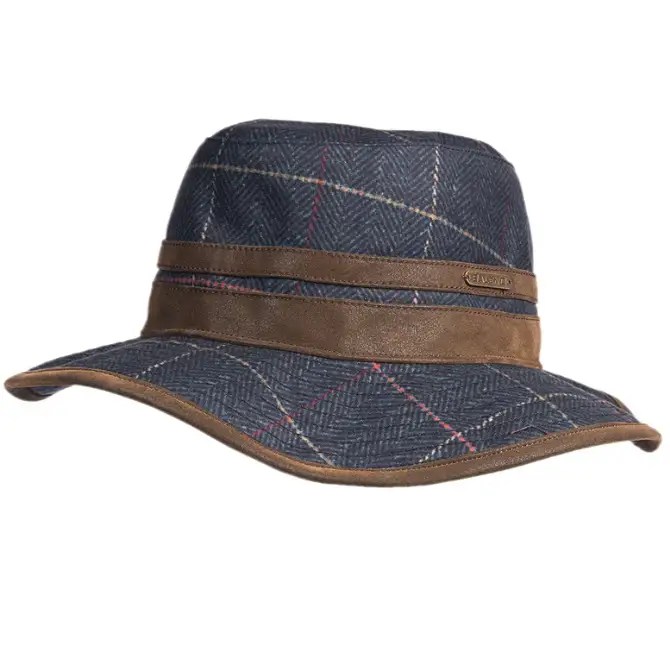 Baleno Ladies Caitlin Tweed Hat Navy