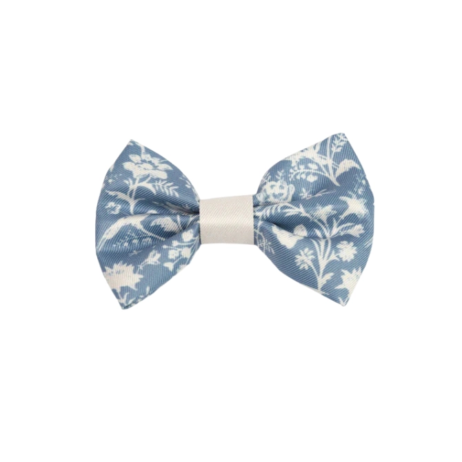 Adorable Pooch Laura Ashley Dickie Bow Tie Shepherd's Purse