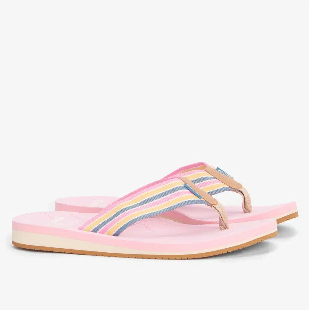 Barbour Seamills Beach Sandals Pink/Multi