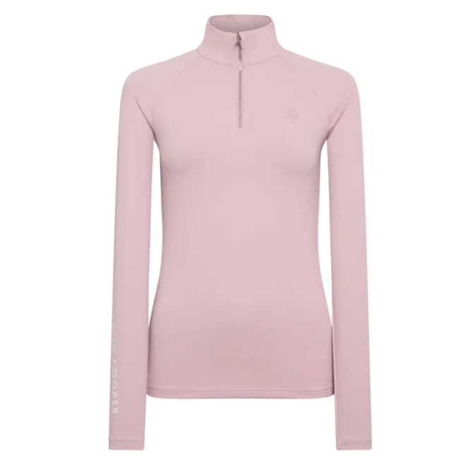 Holland Cooper Ladies Chiltern Base Layer Dawn Pink