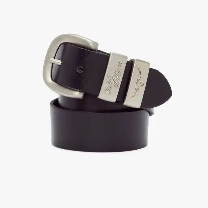 R.M.Williams Drover Belt Black