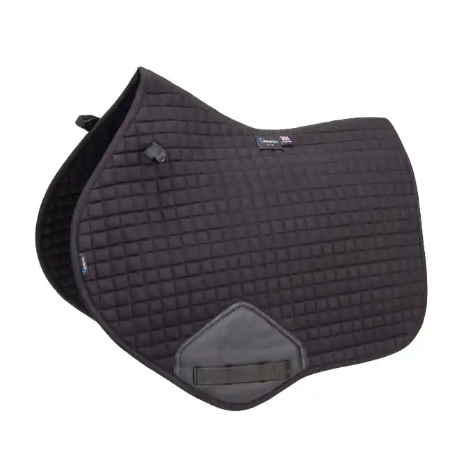 Shires ARMA Deluxe Cotton Jump Saddlecloth Black
