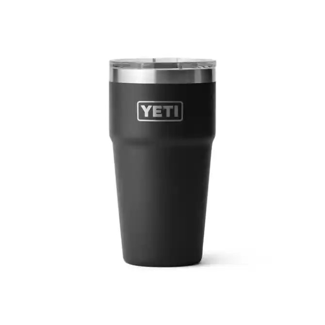 Yeti Rambler 20 Oz Stackable Cup With Magslider Lid Black
