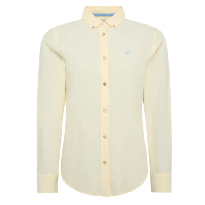 Holland Cooper Ladies Oxford Shirt Lemon