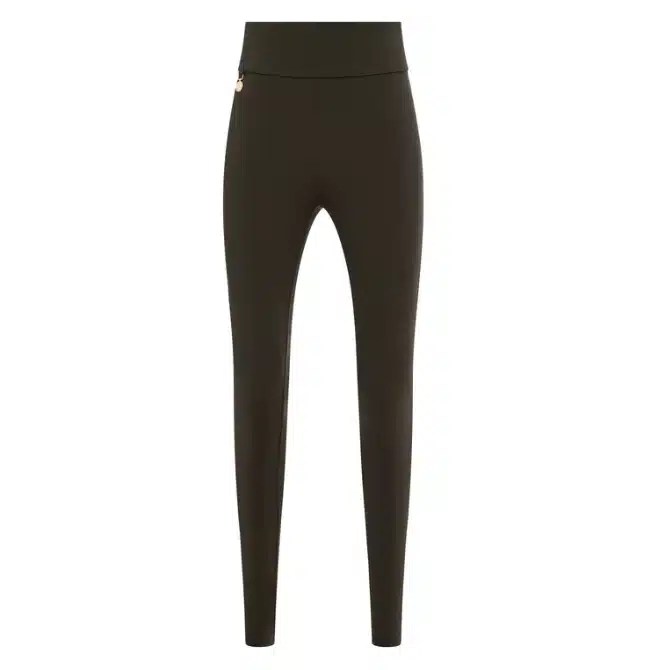 Holland Cooper Ladies Contour Legging Dark Olive