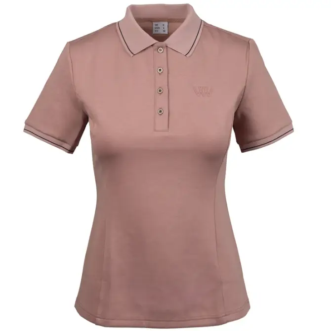 Woof Wear Ladies Tech Polo Shirt Rose