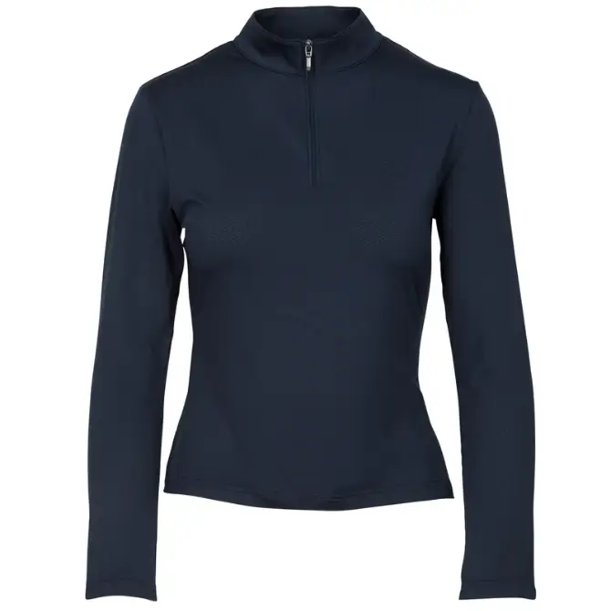 Woof Wear Ladies Long Sleeve IVent Shirt Navy
