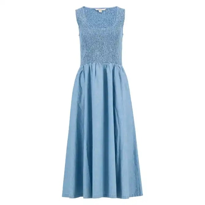 Barbour Ladies Josie Midi Dress Chambray