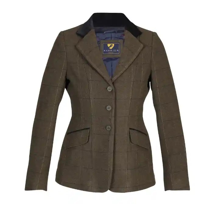 Shires Aubrion Ladies Saratoga Jacket Green Check