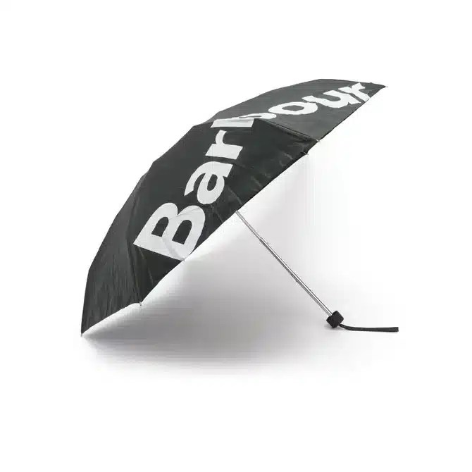 Barbour Logo Mini Umbrella Green