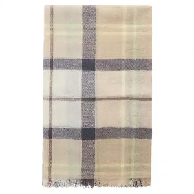 Barbour Welton Tartan Scarf Oban Mist Tartan