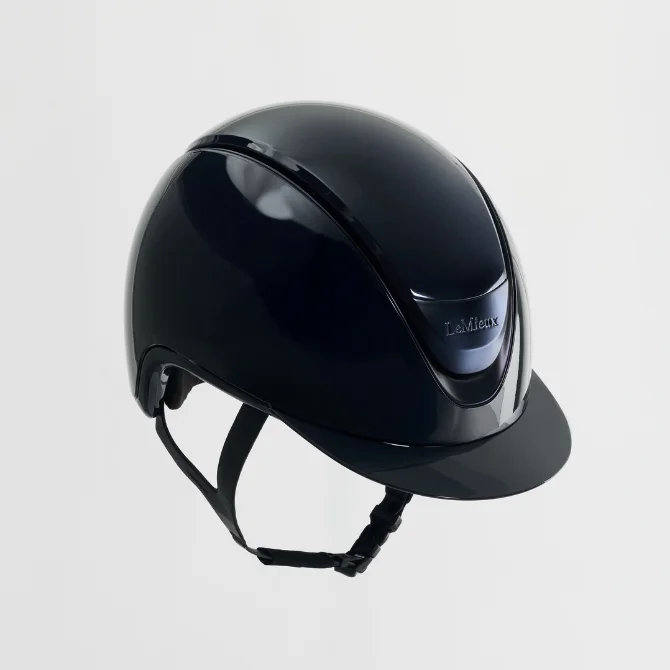 LeMieux Verv Competition Riding Helmet Gloss Navy